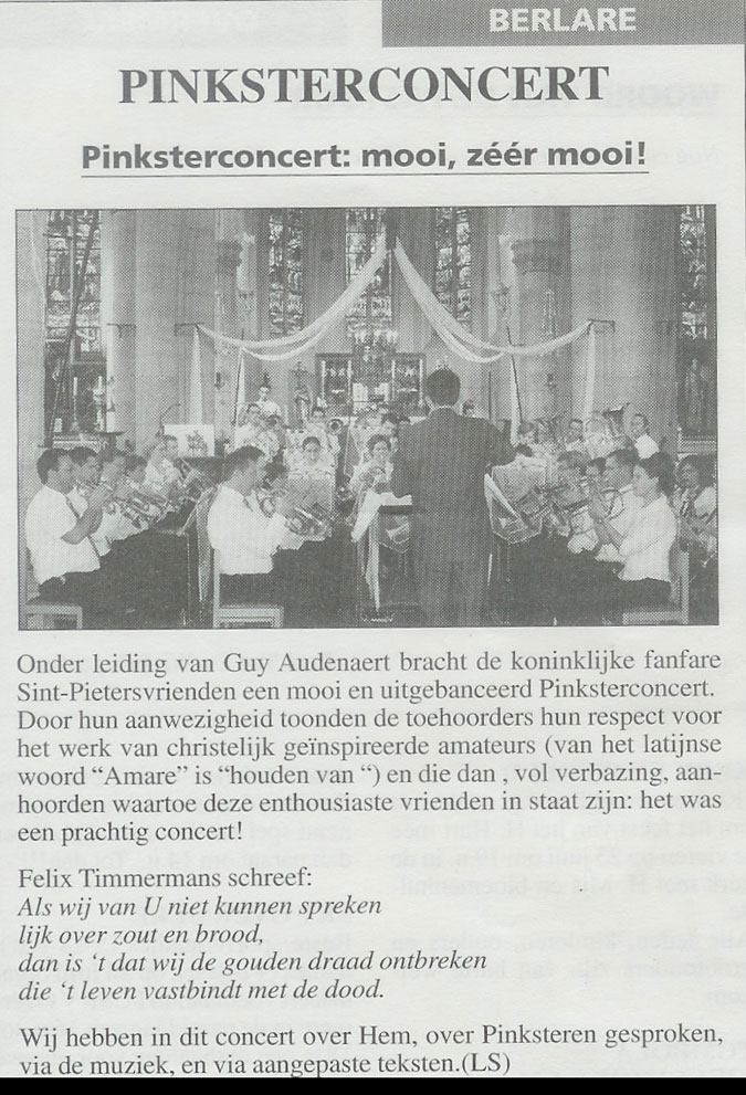 Vrij 02/06/2006 - OpenKerk Berlare